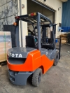 USED TOYOTA 2.5 TON FORKLIFT FOR RENTAL DIESEL FORKLIFT RENTAL