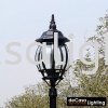 OUTDOOR POLE LIGHT (KJ-POLE6-BK_APH-603-M-BK) Outdoor Garden Pole Light OUTDOOR LIGHT