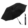 27'' Auto-Open Premium Black Coated Umbrella - UM 1018 Umbrella  Outdoor & Lifestyle Corporate Gift