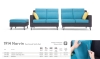 EGA 556 Narvin L Shape Sofa Sofa Settee