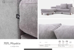 EGA 570 Miyakie L Shape Sofa Sofa Settee