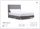 EGA 110 Takara Bed Frame  Bedroom Set
