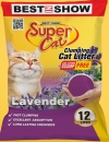 12L SUPERCAT CAT SAND (8.5KG) - FREE SCOOP  Cat Sand Cat