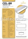 Candlelux CEL-88 Emergency Light-Surface Type Candlelux Emergency Light / Keluar Sign