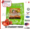 Strawberry Powder Serbuk Teh Susu Buih