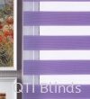 Zebra Blinds - Purple Classic Zebra Blinds