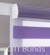 Zebra Blinds - Purple Classic Zebra Blinds