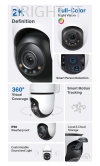 Tapo C510W 3MP Outdoor PanTilt Wi-Fi Camera TP-Link Tapo CCTV Product