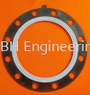 PTFE Bonded EPDM Gasket Full Face PTFE Bonded EPDM Gasket GASKET & RELATED PRODUCTS