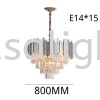 MODERN CRYSTAL CHANDELIER LIGHT (14288) Crystal Pendant Light  PENDANT LIGHT