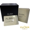 Alba Chronograph Mineral Crystal Glass Stainless Steel Case Silver Stainless Steel Band Men Watch ALBA