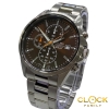Alba Chronograph Mineral Crystal Glass Stainless Steel Case Silver Stainless Steel Band Men Watch ALBA