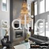 HIGH CEILING MODERN CRYSTAL LIGHT (88255) HIGH CEILING PENDANT LIGHT