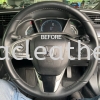 HONDA CIVIC FC STEERING WHEEL REPLACE ALCANTARA  Steering Wheel Leather