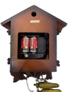 Kairos Brown Wooden Case Automatic Night Shut Off Sensor Cuckoo Clock KW9501-1 CUCKOO CLOCK Wall Clocks