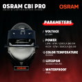 OSRAM CBI PRO 3inch BI-LED Headlight System #Xp008