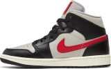 Air Jordan 1 Mid 'Black College Grey'  Air Jordan 1 Mid Air Jordan