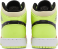 Air Jordan 1 Mid SE GS 'Volt Vivid Orange' Air Jordan 1 Mid Air Jordan