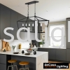 6 LIGHT LINEAR METAL PENDANT LIGHT (P1370) Long Shape Pendant Light PENDANT LIGHT