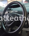 PERODUA ALZA STEERING WHEEL REPLACE LEATHER Steering Wheel Leather