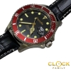 Crocodile Classic Design Stainless Steel Case Leather Strap Men Watch CR6622.186 Men CROCODILE