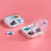 4 Compartment Pills Box  Medicine Box 