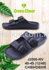 J2008 GREEN CHEER SLIPPERS MEN