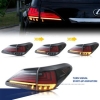 RX 2009-2015 Rear Lamp Black W/Full LED Start Up Animation Sequential Indicator RX350 Lexus