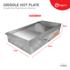 Electric Griddle Hot Plate Heavy-duty Griddle Griddle Hot Plate