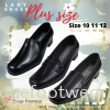 PlusSize Women 1 inch Heel Shoes- PS-71838 BLACK Colour Plus Size Shoes