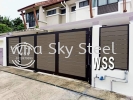 21 Simple Series Aluminium Trackless Folding Gate