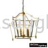 RETRO GOLDEN SQUARE PENDANT LIGHT (P5745) Classic / European Pendant Light PENDANT LIGHT