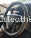 TOYOTA VELLFIRE STEERING WHEEL REPLACE LEATHER  Steering Wheel Leather