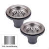 SLINE 8046# XD22CM 1.0mm Stainless Steel Double Bowl - 00530QB KITCHEN SINK BOWLS SINKS & DISH RACKS SLINE