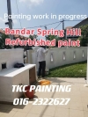 #Repainting project #Bandar Spring Hill. Painting Service 