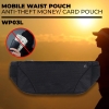 WP03L - ANTI THEFT MOBILE WAIST POUCH - TRAVEL SAFETY Travel Products