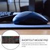 TP01E - TABLE MOUSE PAD WITH PRINTED OFFICE & WINDOW SHORT CUT Computer Accessories