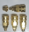 JAPAN STD HI COUPLER ( BRASS ) HI COUPLER ( 1/4" - 1" )( BRASS & STAINLESS ) PNEUMATIC / FLUID / HYDRAULIC COUPLER (QUICK RELEASE COUPLING)