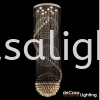 HIGH CEILING CRYSTAL PENDANT LIGHT - S SHAPE (HC1560) HIGH CEILING PENDANT LIGHT