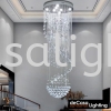 HIGH CEILING CRYSTAL PENDANT LIGHT - S SHAPE (HC1560) HIGH CEILING PENDANT LIGHT