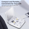 CC21B MULTICABLE 6 IN 1 - 3A FAST CHARGE USB CABLE WITH SIM CARD STORAGE & HANDPHONE STAND Cable