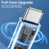 CC21B MULTICABLE 6 IN 1 - 3A FAST CHARGE USB CABLE WITH SIM CARD STORAGE & HANDPHONE STAND Cable