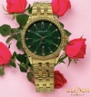 Roscani Green Dial Gold Stainless Steel Band Fashion Ladies Watch BLS115T7 WOMENS ROSCANI