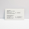 157gsm Artpaper Name Card