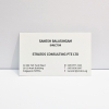 230gsm Fine Vein Name Card