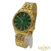 Roscani Green Dial Gold Stainless Steel Band Fashion Ladies Watch BLS115T7 WOMENS ROSCANI