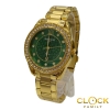 Roscani Green Dial Gold Stainless Steel Band Fashion Ladies Watch BLS105N7 WOMENS ROSCANI