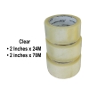 OPP Tape (2 Inches)(Clear/ Brown) - 00402A/ 00402B/ 00402D/ 00402E OPP TAPES TAPES V5-V8