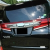 Alphard/Vellfire AGH30`15 Rear Lamp Center Garnish Plate Cover Chrome Color Alphard 15~19ANH30 Toyota