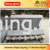 Asbestos Ridge Capping / 3' Abestors Rigde Bumbung  Sistem / ABESTOS / CEILING / ZINK RATA Building Materials